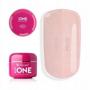 Silcare Base One Pink 15g budujący żel UV do paznokci