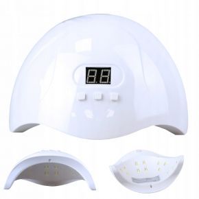 Zestaw do przedłużania paznokci Claresa Soft&Easy 1x żel 45g  lampa  preparaty  akcesoria