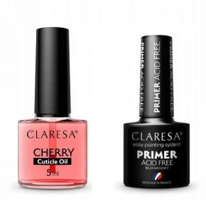 Claresa Zestaw startowy do żelu  lampa 48W  frezarka  2x Builder Gel Soft&Easy 12g kolory do wyboru  prepar