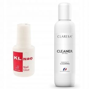 Claresa Zestaw startowy do żelu  lampa 48W  frezarka  2x Builder Gel Soft&Easy 12g kolory do wyboru  prepar