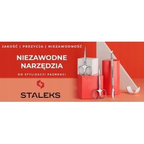 Staleks Smart 40 Profesjonalne nożyczki do skórek zakrzywione 24mm Type 3