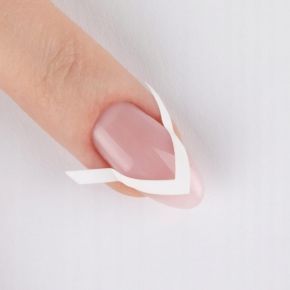 Samoprzylepne paski naklejki do french manicure wzór 4