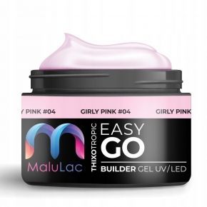 MaluLac EasyGo Girly Pink 12g żel budujący do paznokci tixo (z tiksotropią)