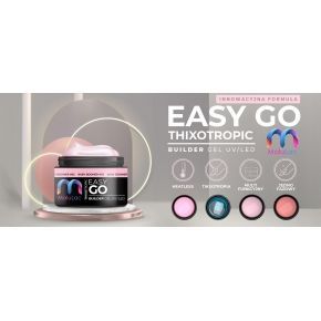 MaluLac EasyGo Girly Pink 12g żel budujący do paznokci tixo (z tiksotropią)