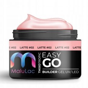 MaluLac EasyGo Latte 12g żel budujący do paznokci tixo (z tiksotropią)