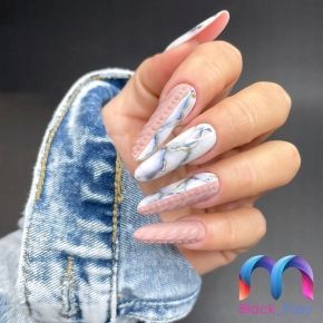 MaluLac żel budujący do paznokci tixo z tiksotropią PRO Simple Shape Cover 12g
