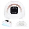 Zestaw do manicure hybrydowego 16x La’kier  lampa UV/LED  frezarka  akcesoria - 2