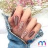 Zestaw do manicure hybrydowego 16x Malulac  lampa UV/LED  frezarka  akcesoria - 10