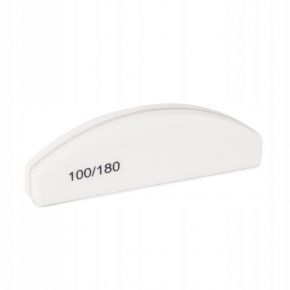10 x Polerka dwustronna Buffer mini szeroka Medium 100/180 biała