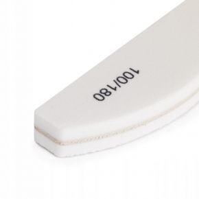 10 x Polerka dwustronna Buffer mini szeroka Medium 100/180 biała