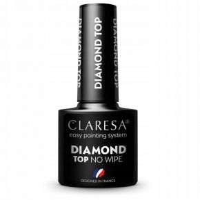 Claresa zestaw budujący do paznokci Soft&Easy Builder Gel 90ml  Top Diamond No Wipe GRATIS
