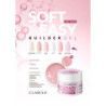 Claresa Soft&Easy Builder Gel Glam Pink 90g żel budujący samopoziomujący do paznokci - 8