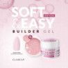 Claresa Soft&Easy Builder Gel Glam Pink 45g żel budujący samopoziomujący do paznokci - 5