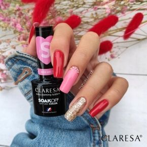 Claresa Soft&Easy Builder Gel Glam Pink 45g żel budujący samopoziomujący do paznokci