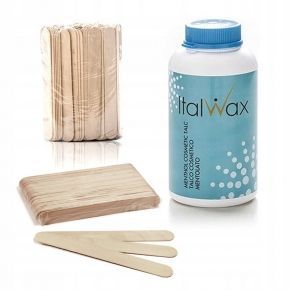 Full Body zestaw do depilacji bezpaskowej 1 x wosk twardy ItalWax 1kg podgrzewacz kosmetyki