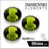 50 X Olivine Oryginalne Cyrkonie Swarovski Ss-10 - 2