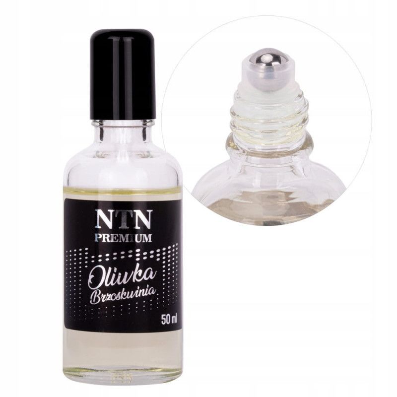 NTN Premium oliwka regenerująca skórki i paznokcie roller ball z kulką o zapachu brzoskwini 50ml NTN Premium oliwka regenerująca skórki i paznokcie roller ball z kulką o zapachu brzoskwini 50ml