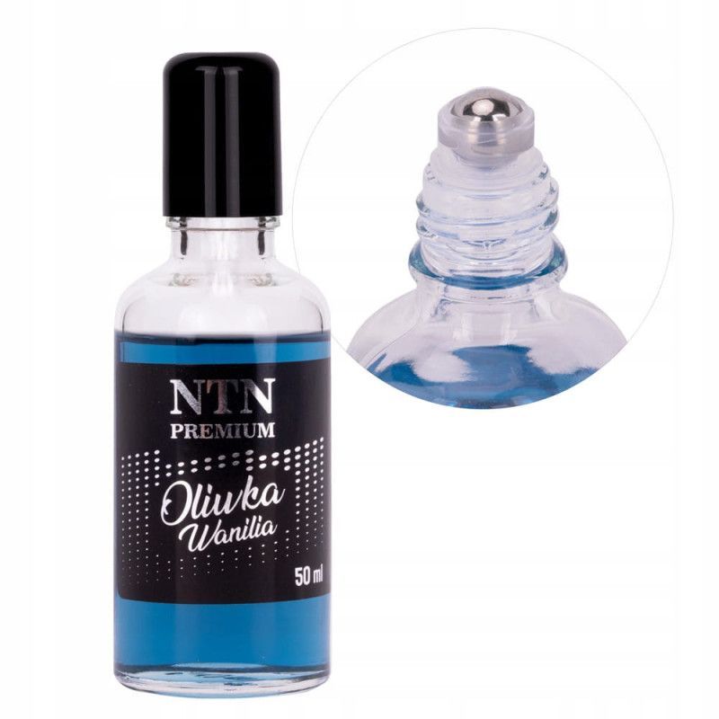 NTN Premium oliwka regenerująca skórki i paznokcie roller ball z kulką o zapachu wanilli 50ml NTN Premium oliwka regenerująca skórki i paznokcie roller ball z kulką o zapachu wanilli 50ml