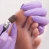 AllMed kapturek ścierny 16mm gradacja 150 do pedicure brązowy 10 sztuk - 8