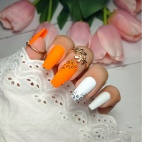 Boska Nails 300 Orange Revolution kolorowy lakier hybrydowy 6ml