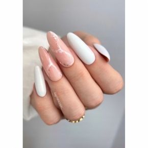 Boska Nails 301 White Angel kolorowy lakier hybrydowy 6ml