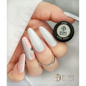 Boska Nails 301 White Angel kolorowy lakier hybrydowy 6ml