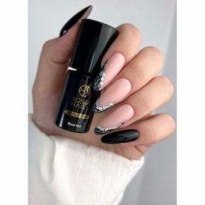 Boska Nails 302 Black Hell kolorowy lakier hybrydowy 6ml