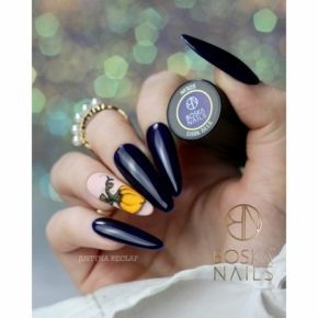 Boska Nails 305 Dark Blue kolorowy lakier hybrydowy 6ml