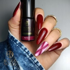 Boska Nails 307 Red Secret kolorowy lakier hybrydowy 6ml