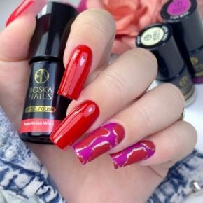 Boska Nails 328 Red Heels kolorowy lakier hybrydowy 6ml