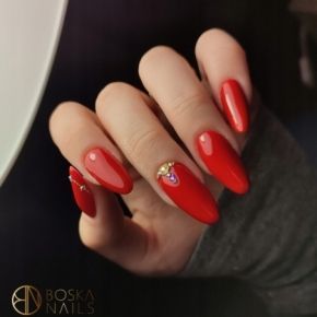 Boska Nails 328 Red Heels kolorowy lakier hybrydowy 6ml