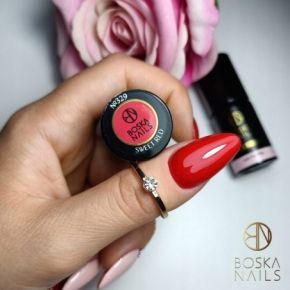 Boska Nails 329 Sweet Red kolorowy lakier hybrydowy 6ml