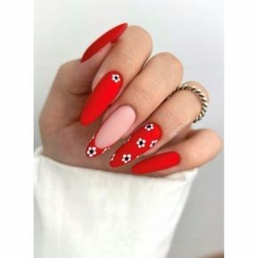 Boska Nails 330 Red Solution kolorowy lakier hybrydowy 6ml