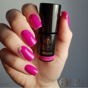 Boska Nails 347 Funny Gum kolorowy lakier hybrydowy 6ml