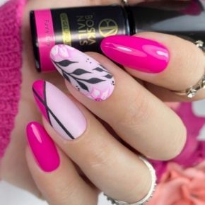 Boska Nails 347 Funny Gum kolorowy lakier hybrydowy 6ml