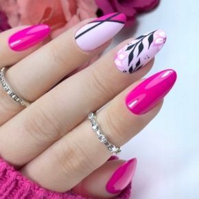Boska Nails 347 Funny Gum kolorowy lakier hybrydowy 6ml