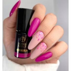 Boska Nails 350 Secret Bomb kolorowy lakier hybrydowy 6ml