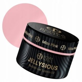 Boska Nails Jellysious Miss Pink 30ml budujący żel UV do paznokci