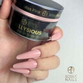 Boska Nails Jellysious Miss Pink 30ml budujący żel UV do paznokci