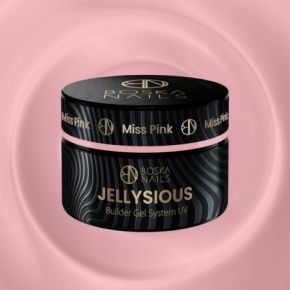 Boska Nails Jellysious Miss Pink 30ml budujący żel UV do paznokci