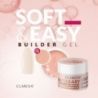 Claresa Soft&Easy Builder Gel Gold Prosecco 45g żel budujący samopoziomujący do paznokci - 3