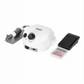 Frezarka do manicure i pedicure J202 65w z kompletem frezów – Biała
