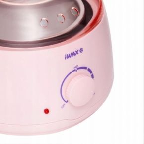 iWax Podgrzewacz do wosku twardego i w puszce 100W różowy