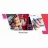 LaKier Summer Feelings 16 Wild Flamingo kolorowy lakier hybrydowy Hema Free 5g - 3