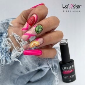 LaKier Summer Feelings 16 Wild Flamingo kolorowy lakier hybrydowy Hema Free 5g