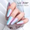 LaKier Summer Feelings 17 Mistic Lavender kolorowy lakier hybrydowy Hema Free 5g - 12