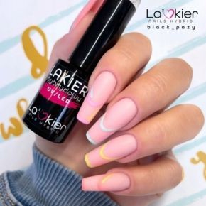 LaKier Summer Feelings 18 Etheral Azure kolorowy lakier hybrydowy Hema Free 5g