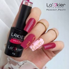 LaKier Summer Feelings 19 Hot Chilli kolorowy lakier hybrydowy Hema Free 5g