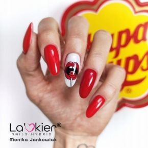 LaKier Summer Feelings 19 Hot Chilli kolorowy lakier hybrydowy Hema Free 5g