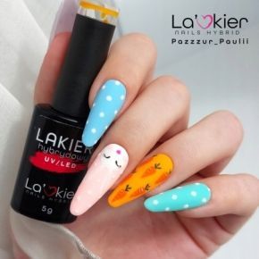 La’kier zestaw 5 x lakier hybrydowy  10 x pilnik GRATIS